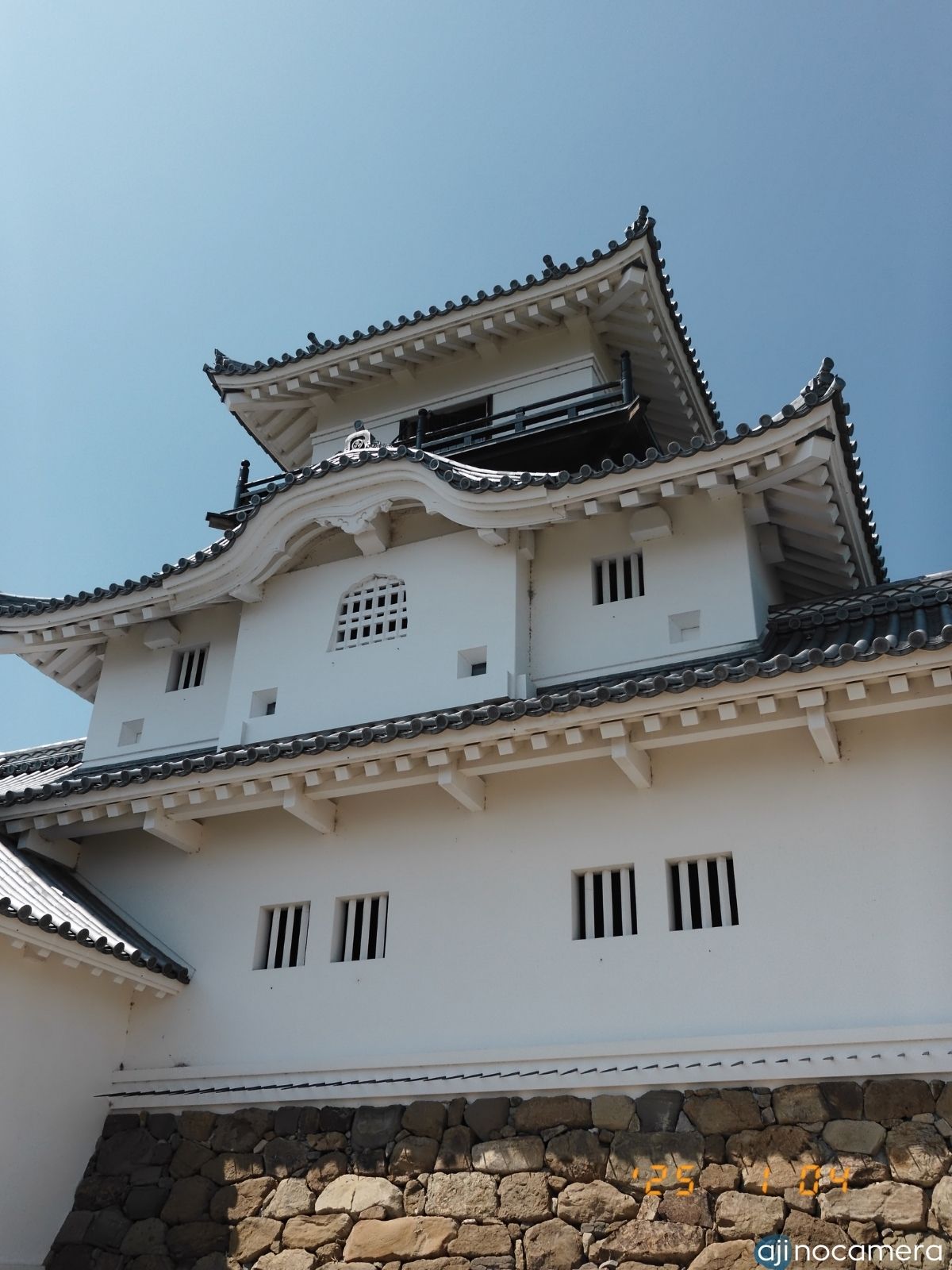 掛川城 天守閣 下から