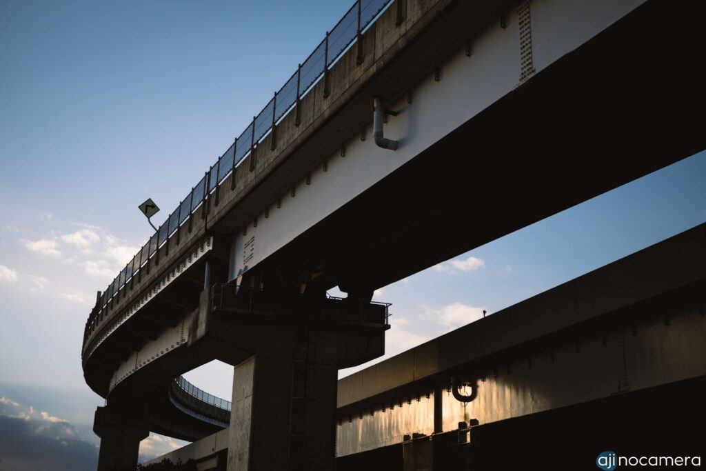 バイパスの写真（立体感が際立つ例）