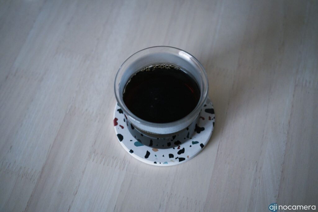 日常の写真：コーヒーとコースター